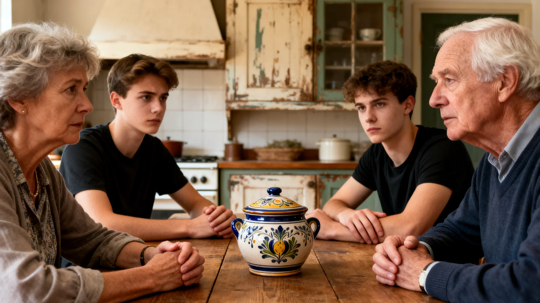 Grootouders die moeite hebben om hun jongvolwassen kleinkinderen te ondersteunen bij het omgaan met veranderingen in hun leven"